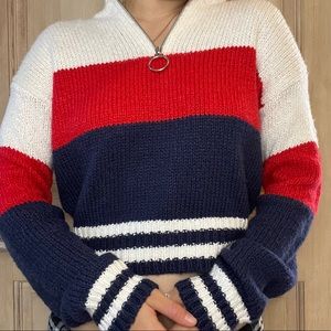 PacSun NWT Knit Quarter Zip